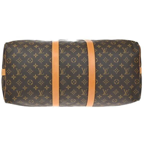 LOUIS VUITTON Keepall Bandouliere 50 Travel Hand Bag Monogram BN - Picture 5 of 15